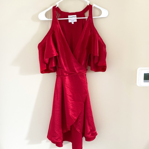REVOLVE Privacy Please Delta Dress in Scarlet - Picture 6 of 10